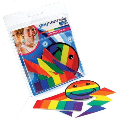 Gaysentials Pack de Stickers Variados (B)