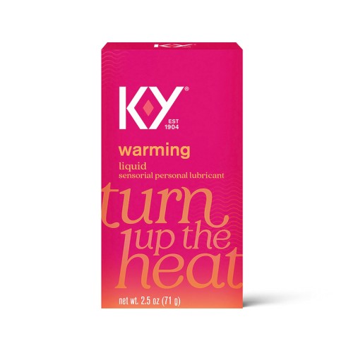 Lubricante Personal Caliente K-Y Para la Intimidad