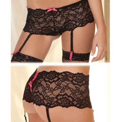 Buy Rene Rofe Crotchless Lace Boyleg Online