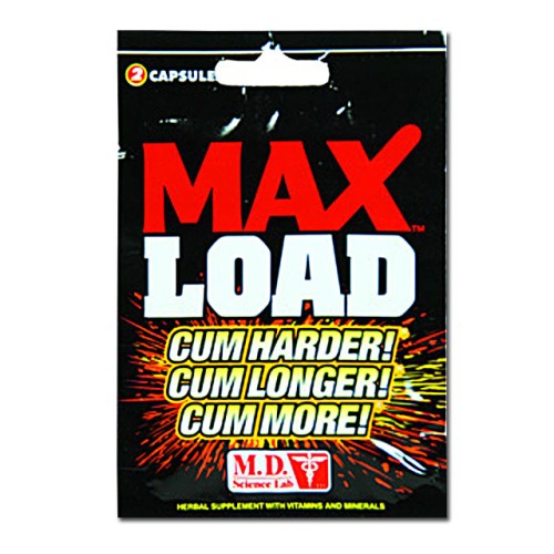 Cápsulas MaxLoad para Placer y Volumen Mejorados