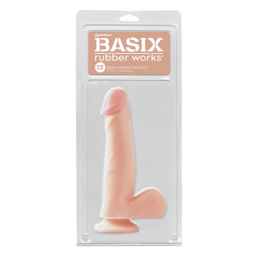 Pipedream Basix Rubber Works Dildo de 7.5 in.