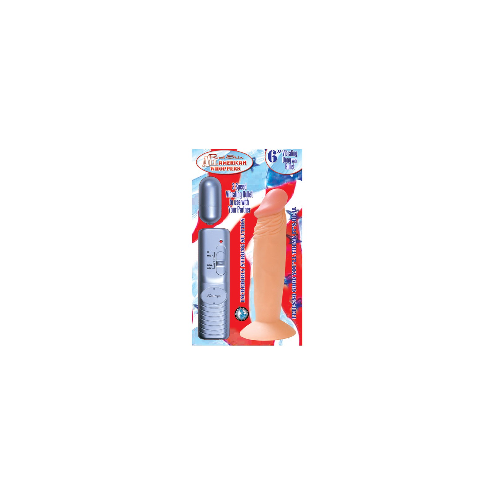 Dong Vibrador All American para Placer Realista