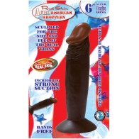 Afro American Whoppers 6in. Realistic Dong - Pleasure for All