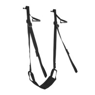 Sportsheets Adjustable Door Jam Sex Sling Black