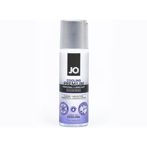 JO Premium Cooling Silicone-Based Lubricant 2 oz