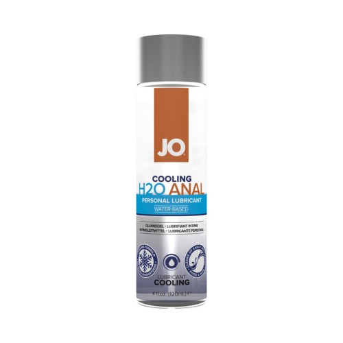 JO H2O Anal Cooling Water-Based Lubricant 4 oz.