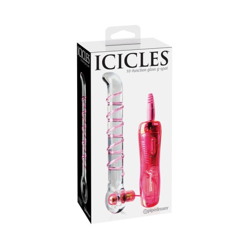 Pipedream Icicles No. 4 Glass Wand for Intense Pleasure