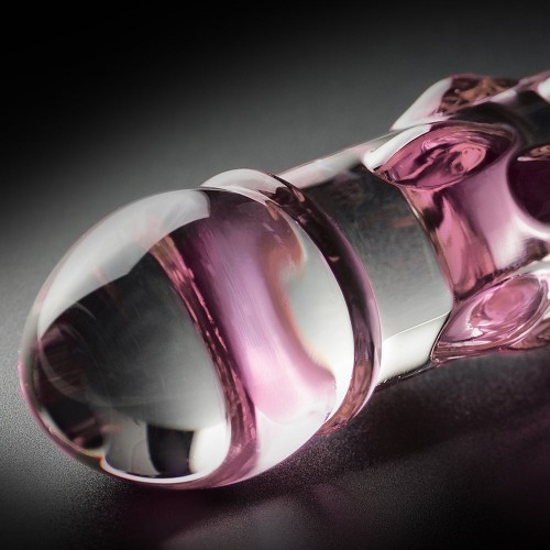 Pipedream Icicles No. 6 Textured Glass Dildo