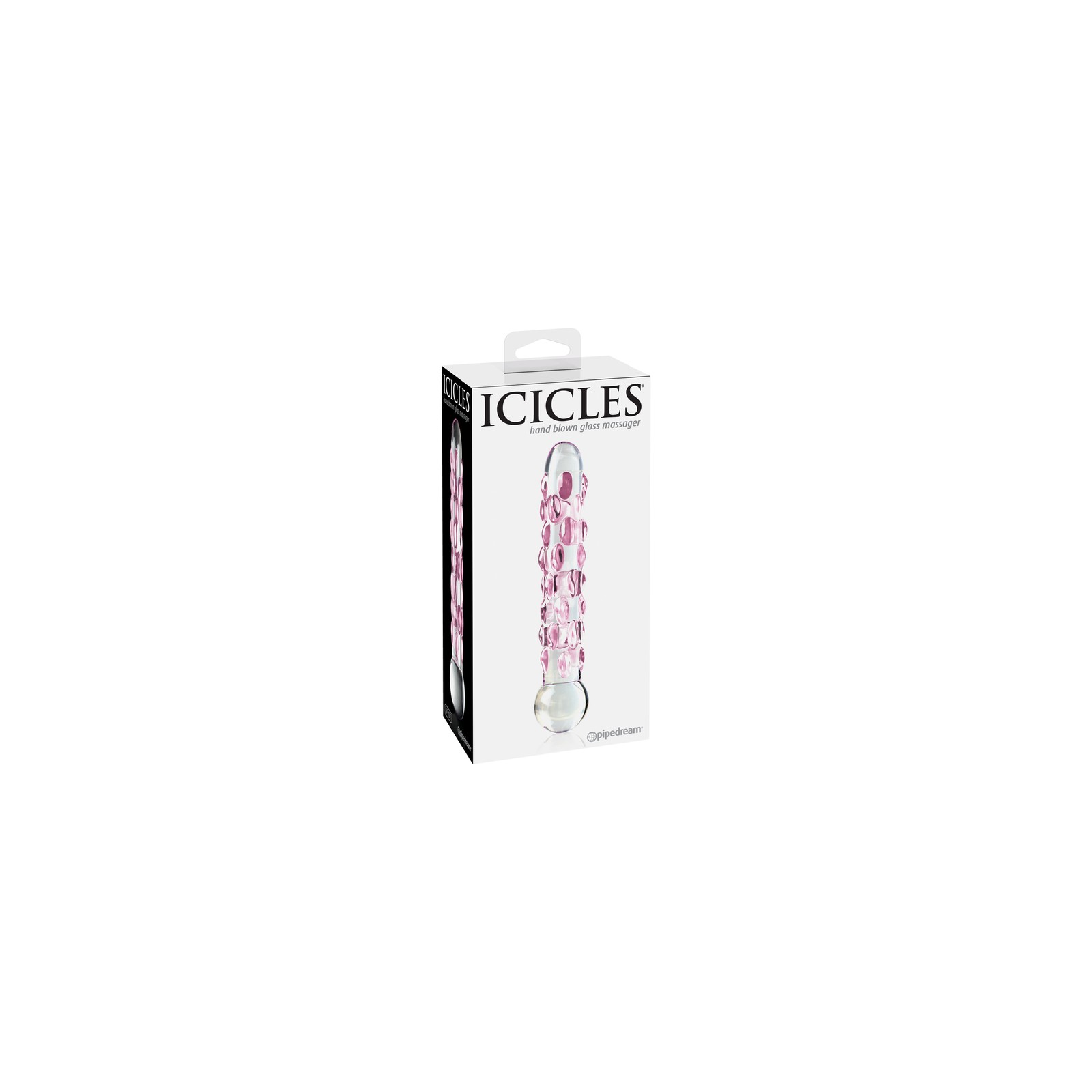 Compra Dildo de Vidrio Texturizado Icicles No. 7 Pipedream