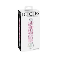 Compra Dildo de Vidrio Texturizado Icicles No. 7 Pipedream