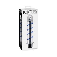 Pipedream Icicles No. 20 Ribbed Vibrating Glass Dildo