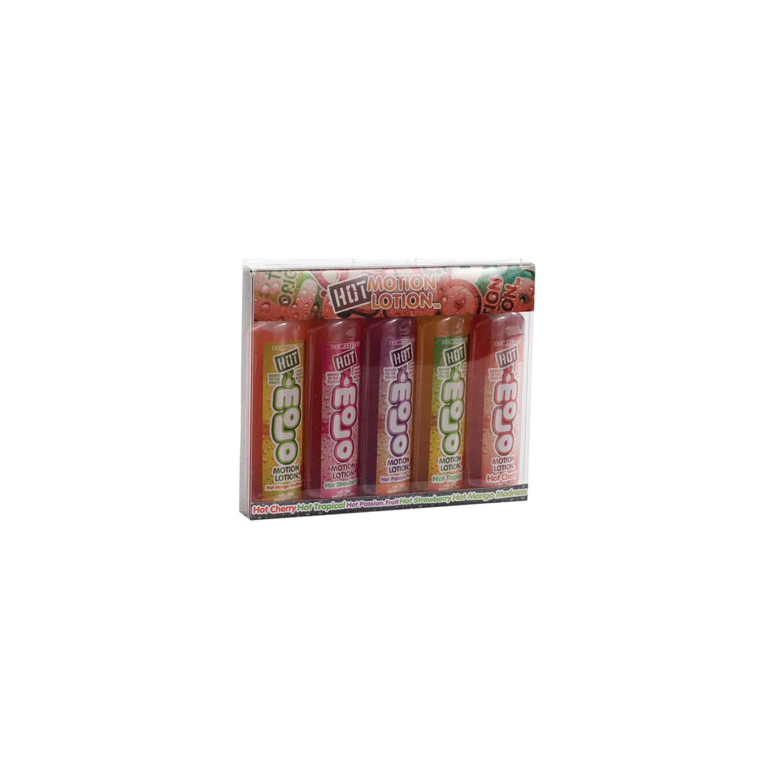 Hot Motion Lotion 5 Pack for a Warming Sensation