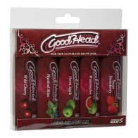 GoodHead Gel de Placer Oral 5-Pack