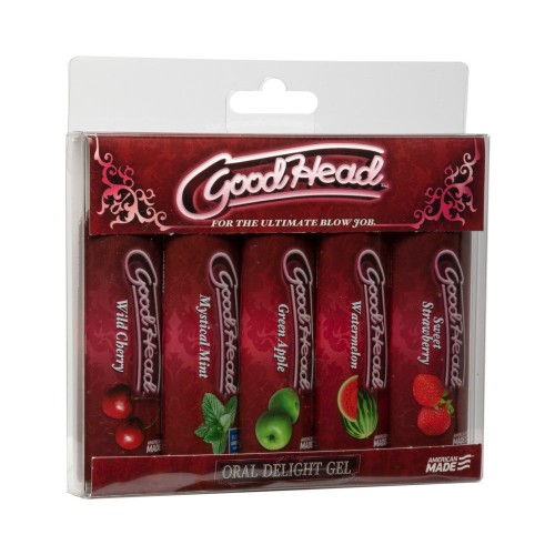 GoodHead Gel de Placer Oral 5-Pack