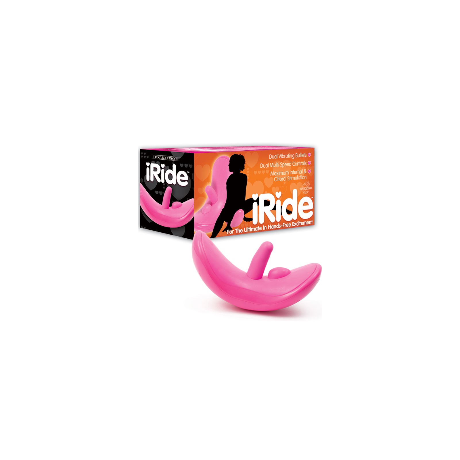 iRide Pink Clitoral Stimulating Vibrator