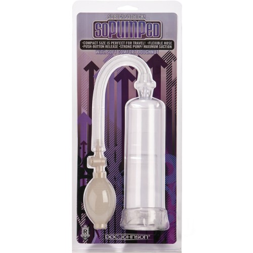 So Pumped Clear Penis Pump for Male Enhancement