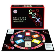 Sex! Board Game for Intimate Fun