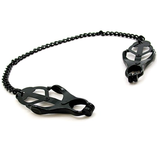 H2H Black Nipple Clamps for Sensual Play