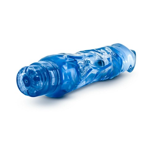 Dildo Vibrante Realista 9 in. Wild Ride Azul