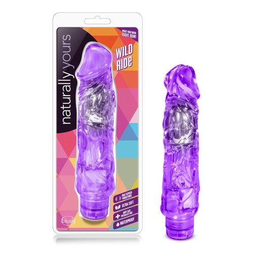 Naturally Yours Wild Ride Dildo Vibrador Realista