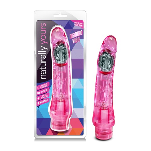 Dildo Vibrante Realista Mambo de 9 Pulgadas Rosa - Placer Supremo