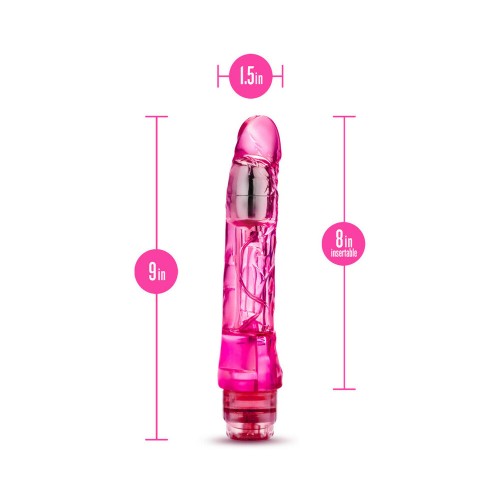 Dildo Vibrante Realista Mambo de 9 Pulgadas Rosa - Placer Supremo