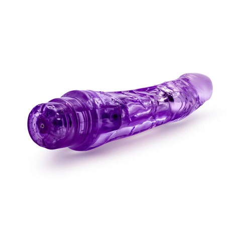 Mambo Vibe 9 in. Vibrador Realista Morado Naturally Yours