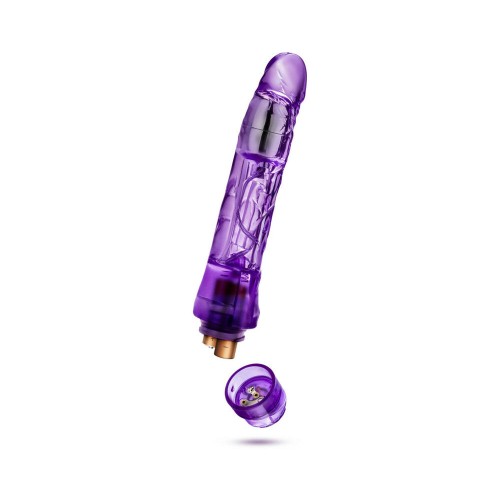 Naturally Yours Mambo Vibe 9 in. Vibrating Dildo Purple