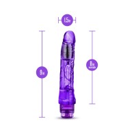 Naturally Yours Mambo Vibe 9 in. Vibrating Dildo Purple