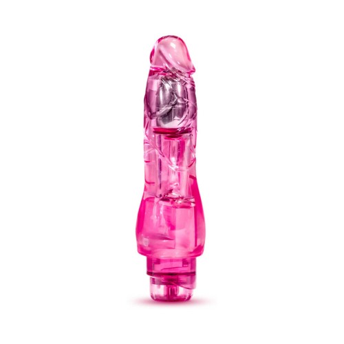 Naturally Yours Pink 8.5 inch Realistic Vibrating Dildo