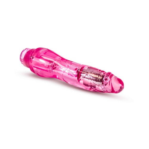 Naturally Yours Pink 8.5 inch Realistic Vibrating Dildo