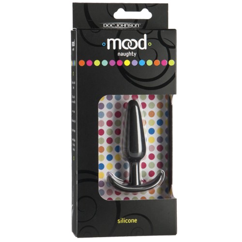 Mood - Naughty - Pequeno Plug Anal de Silicona Negra