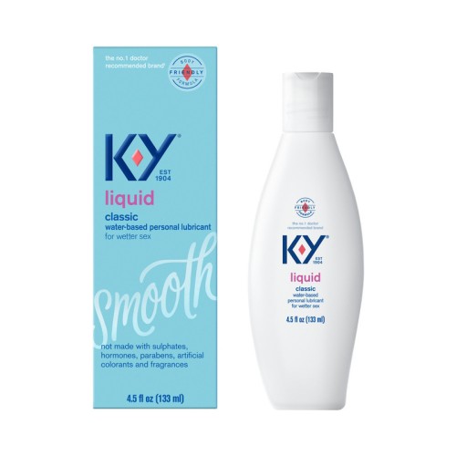 K-Y Lubricante Personal Clásico Líquido 4.5 oz.