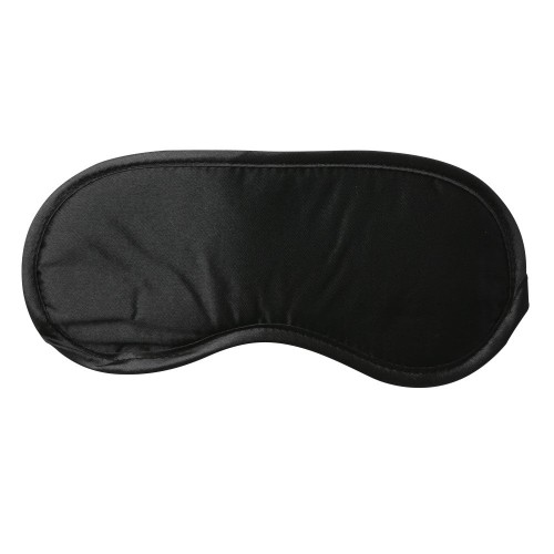 Sportsheets Satin Blindfold Black