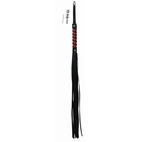 Sportsheets Red & Black Stripe Flogger