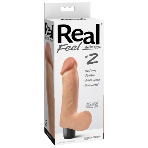 Pipedream Real Feel 7.25 in Vibrating Dildo