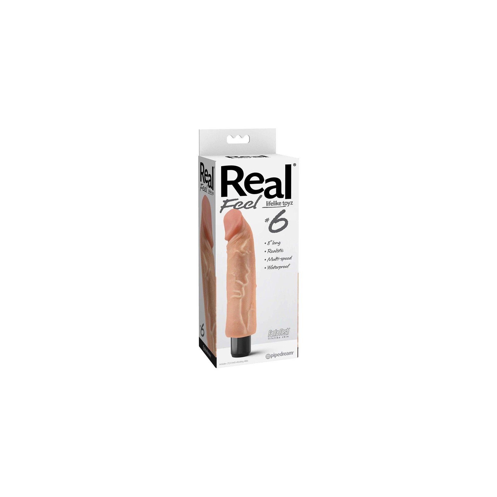 Dildo Vibrador Real Feel No. 6 8 en. Beige