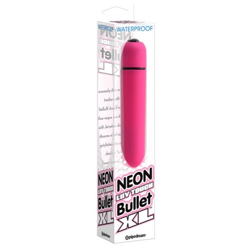 Vibrador Bullet XL Neon Luv Touch de Pipedream - Suave y Potente