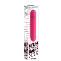 Pipedream Neon Luv Touch Bullet XL Vibrator - Soft and Powerful