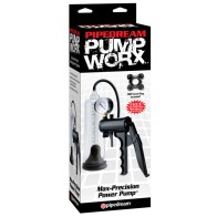 Pipedream Pump Worx Max-Precision Power Pump Transparente/Negro