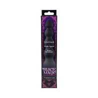 Black Magic Ribbed Vibrator