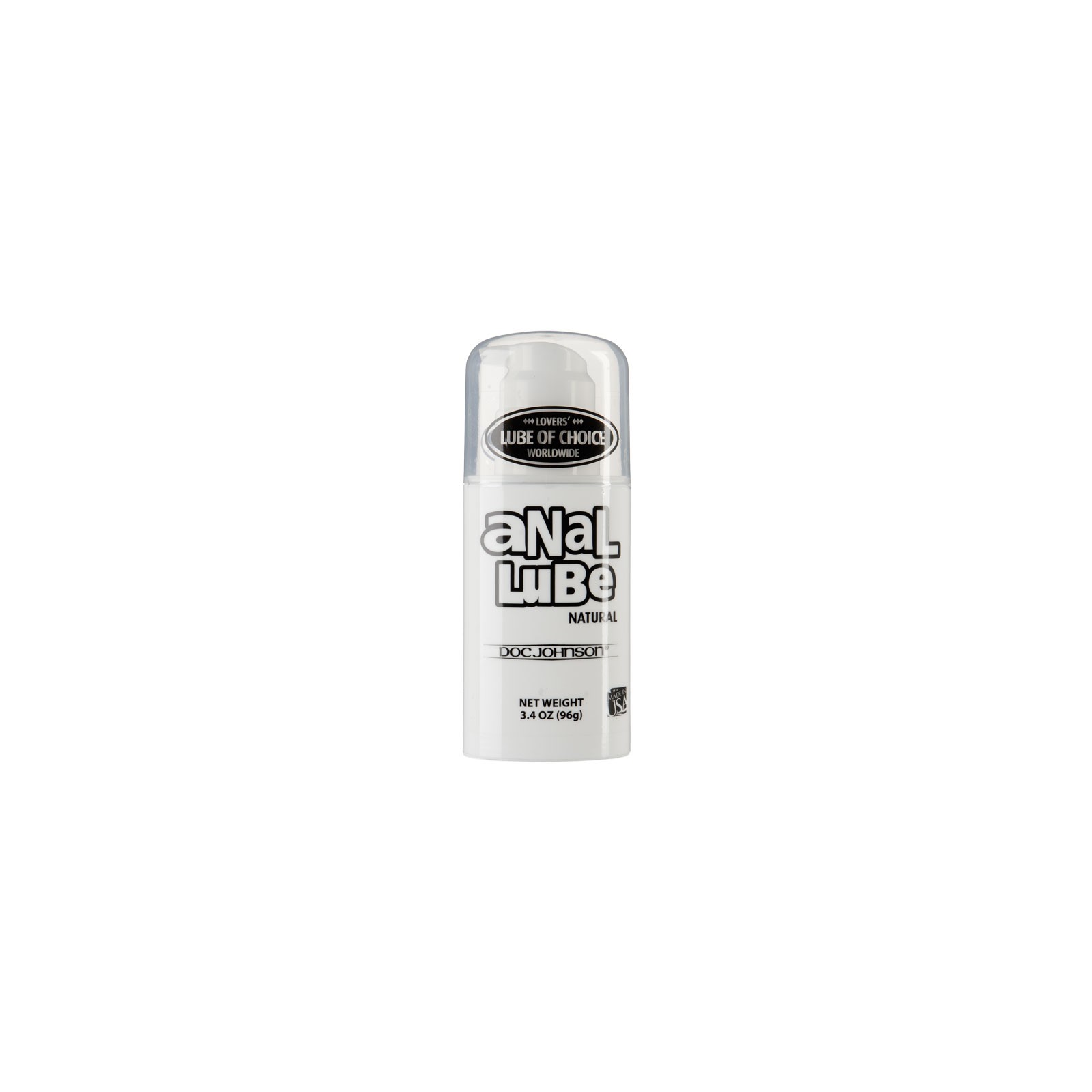 Lubricante Anal Natural Mega Pump de Doc Johnson para Comodidad