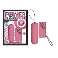 Power Slim Bullet Remote Control for Pleasure