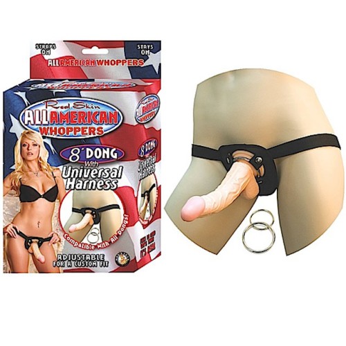 All American Whopper Vibrating Dong - Enjoyable and Versatile