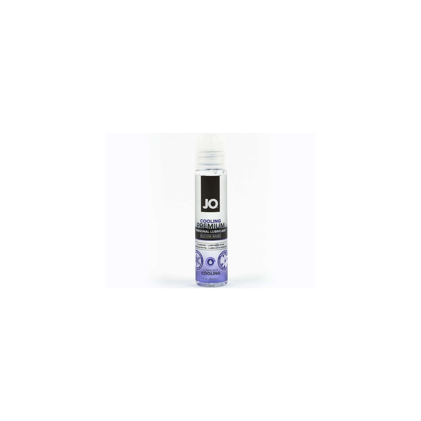 JO Premium Cooling Silicone-Based Lubricant 1 oz.