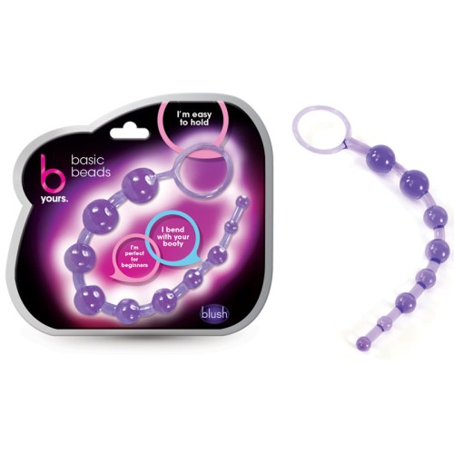 B Yours Basic Beads 12.75 in. for Anal Play