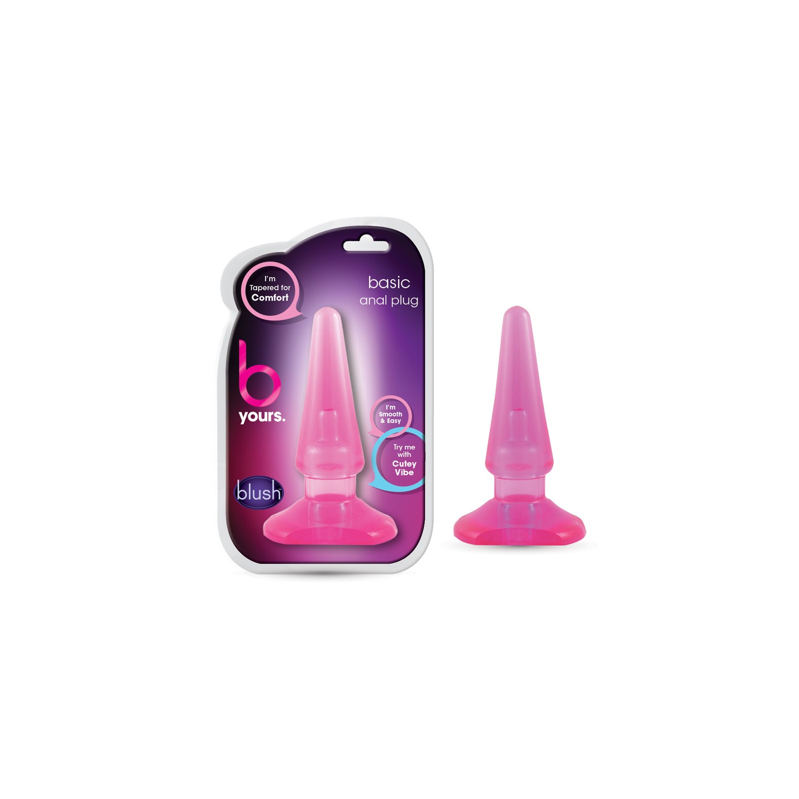 Plug Anal Básico Rosa B Yours - Perfecto para Principiantes