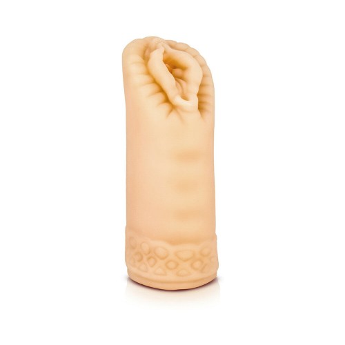 M for Men Sexy Snatch Vagina Stroker Beige - Ultimate Pleasure