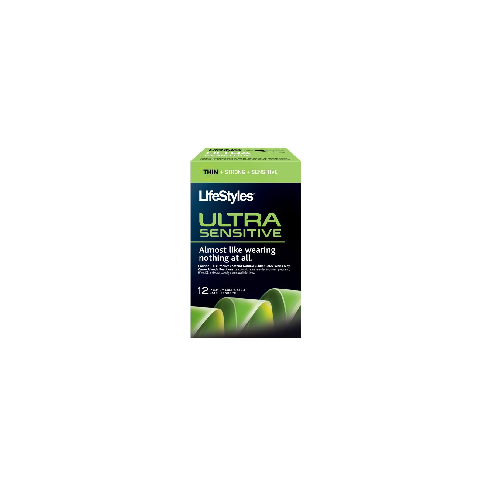 Condones Ultra Sensibles LifeStyles - Paquete de 12