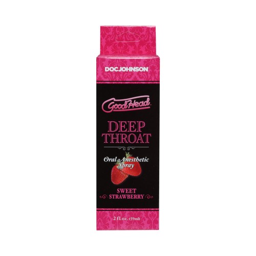 Good Head Deep Throat Spray Strawberry